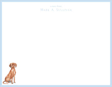 Load image into Gallery viewer, Blue Vizsla Stationery