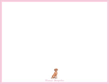 Load image into Gallery viewer, Pink Vizsla Stationery