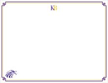 Load image into Gallery viewer, Customizable School Colors and Mascot Stationery