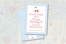 Load image into Gallery viewer, Twotti Fruitti Birthday Invitation