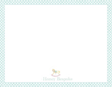 Load image into Gallery viewer, Children's Rocking Horse Stationery