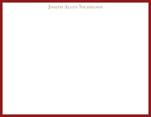 Load image into Gallery viewer, Personalized Alabama Roll Tide Inspired Stationery