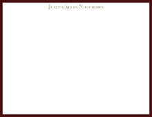 Load image into Gallery viewer, Personalized Texas A&M Aggies Inspired Stationery
