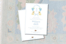 Load image into Gallery viewer, Snips And Snails Birthday Invitation