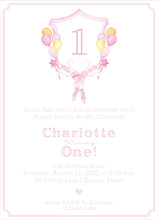 Load image into Gallery viewer, Sugar and Spice Girl Birthday Invitation