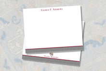 Load image into Gallery viewer, Personalized Alabama Houndstooth Inspired Stationery