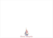 Load image into Gallery viewer, USA Sailboat Stationery