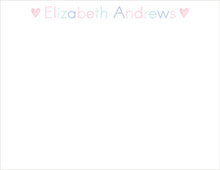 Load image into Gallery viewer, Baby Bonnet Note From the Nursery Stationery