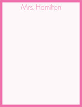 Load image into Gallery viewer, Personalized Pink Notepad for Mom