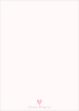 Load image into Gallery viewer, Simple Heart Birth Announcement