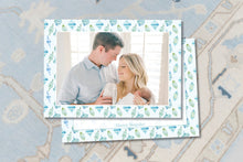 Load image into Gallery viewer, Watercolor Sea Colored Ornament Christmas Card