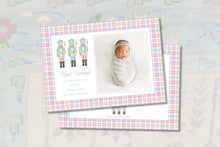 Load image into Gallery viewer, Pastel Nutcracker Christmas Card