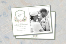 Load image into Gallery viewer, Christmas Crest Photo Card