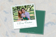 Load image into Gallery viewer, Letterpress Look Christmas Card