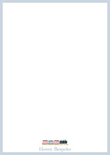 Load image into Gallery viewer, Watercolor Christmas Train Card