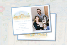 Load image into Gallery viewer, Watercolor Nativity Scene Christmas Card