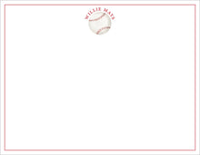 Load image into Gallery viewer, Personalized Baseball Stationery