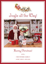 Load image into Gallery viewer, Santa Claus Christmas Card