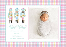 Load image into Gallery viewer, Pastel Nutcracker Christmas Card