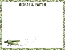 Load image into Gallery viewer, Camouflage Airplane Stationery