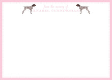 Load image into Gallery viewer, German Shorthaired Pointer Nursery Stationery