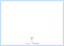 Load image into Gallery viewer, Elegant Blue Watercolor Wreath Christmas Card