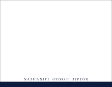 Load image into Gallery viewer, Personalized Simple Boys and Mens Stationery