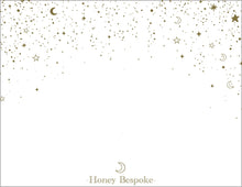 Load image into Gallery viewer, Personalized Gold Star Celestial Stationery