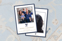Load image into Gallery viewer, Watercolor Bow Christmas Card