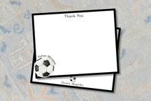 Load image into Gallery viewer, Personalized Soccer Stationery