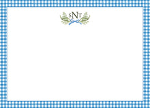 Load image into Gallery viewer, Personalized Fern and Bow Stationery For Women