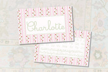 Load image into Gallery viewer, Personalized Laminated Berry First Placemat