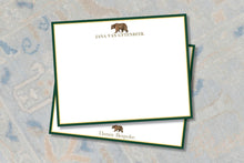 Load image into Gallery viewer, Personalized Baylor Bears Inspired Stationery