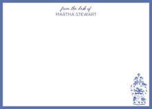 Load image into Gallery viewer, Personalized Floral Watercolor Stationery