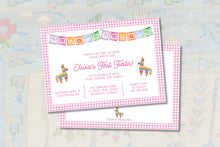 Load image into Gallery viewer, First Fiesta Birthday Invitation