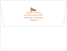 Load image into Gallery viewer, Personalized Auburn Tigers Inspired Stationery