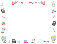 Load image into Gallery viewer, Personalized Teacher Stationery