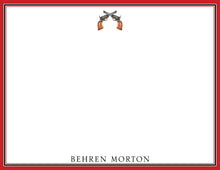 Load image into Gallery viewer, Personalized Texas Tech Inspired Stationery