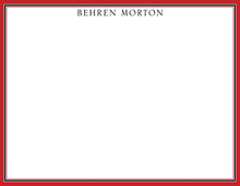 Load image into Gallery viewer, Personalized Texas Tech Inspired Stationery