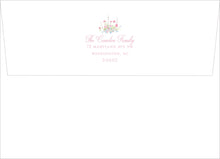 Load image into Gallery viewer, Flower Wreath Birth Announcement