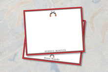 Load image into Gallery viewer, Personalized Texas Tech Inspired Stationery