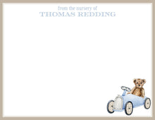 Load image into Gallery viewer, Teddy Bear in Car Stationery