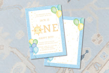 Load image into Gallery viewer, One Happy Baby Birthday Invitation