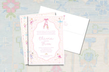 Load image into Gallery viewer, Ballet Themed Birthday Invitation
