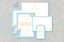 Load image into Gallery viewer, One Happy Baby Birthday Invitation