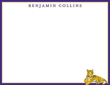 Load image into Gallery viewer, Personalized LSU Stationery