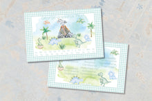 Load image into Gallery viewer, Personalized Laminated Dinosaur Placemat