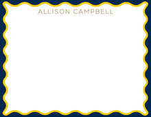 Load image into Gallery viewer, Personalized University of Michigan Inspired Stationery