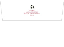 Load image into Gallery viewer, Personalized Soccer Stationery