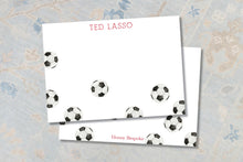 Load image into Gallery viewer, Personalized Soccer Stationery